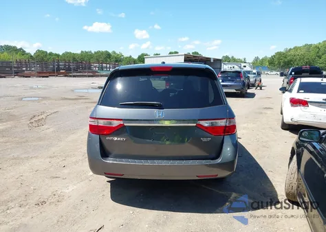 2013 Honda Odyssey Ex-L из США, поврежденный, VIN 5FNRL5H64DB034535